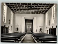 87700 W8940 Memmingen Foto AK Inneres der Stadtpfarrkirche St. Johann