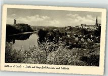 06108 O4002 Halle Saale 1941 Foto AK Burg Giebichenstein Kröllwitz