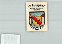 72534 W7427 Hayingen Vignette Wappen