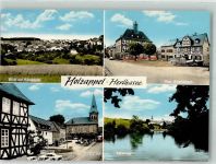 56379 W5409 Holzappel , Rhein-Lahn-Kr - Goethehaus Marktplatz Johanneskirche Bärensee