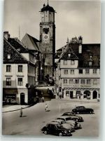 87700 W8940 Memmingen - Marktplatz St. Martinskirche FOTO AK