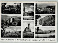 Hanstein Burg Foto AK Burg Ludwigstein Hanstein Teufelskanzel