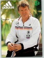 Sepp Maier Torwarttrainer Fußball Foto AK