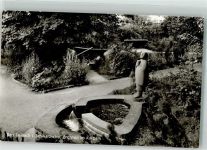 75385 W7264 Bad Teinach 1976 Foto AK Denkmal Brunnen im Kurpark