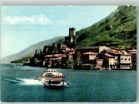 37018 Malcesine - Burg Motorboot
