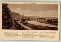 37671 W3470 Höxter Lieder AK Weserlied