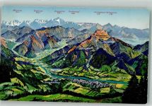 83661 W8172 Lenggries - Vogelschau