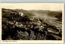 91344 W8551 Streitberg , Oberfr Foto AK mit Dreieinigkeitskirche