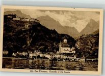 22010 Valsolda Foto AK San Mamette Burg Castello e Dal Solda