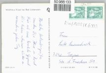 36448 O6202 Bad Liebenstein - Waldhaus Kissel