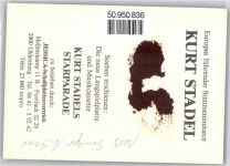 Stadel, Kurt , signiert Schlagersänger