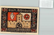 04600 O7400 Altenburg , Thür 1921 Notgeldschein 50 Pfennig