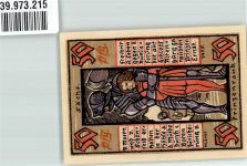 04600 O7400 Altenburg , Thür 1921 Notgeldschein 50 Pfennig