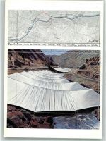 Christo Kunstopjekt Über dem Fluß Projekt für den Arkansas River Colorado Künstler