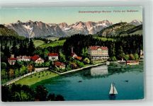 82418 W8110 Murnau a. Staffelsee - Wettersteingebirge Staffelsee