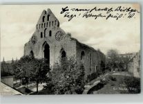 Visby Wisby 1925 Foto AK Kirche St. Nikolai
