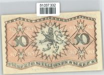 Notgeld 50 Millionen Mark , Speyer Geld auf AK