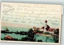 88142 W8992 Wasserburg Bodensee 1898 - Kirche