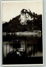 Bled Veldes Foto AK Ort handschriftlich