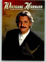 Wolfgang Herrmann Autogramm Schlagersänger KEINE AK