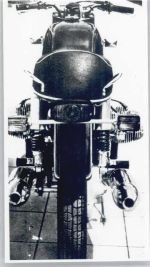 BMW, Foto Format ca. 12x6 cm Motorrad