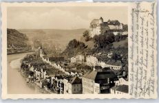 84489 W8263 Burghausen , Salzach - Teilansicht
