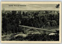 82031 W8022 Grünwald , Kr München - Blick auf Grünwald, Isartal
