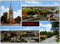 25335 W2200 Elmshorn - Kirche, Gesamtansicht, Parkparti