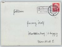96476 W8634 Heldritt - Landpoststempel