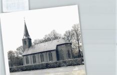 49767 W4477 Hebelermeer FOTO KEINE AK Fotoabzug, Kirche