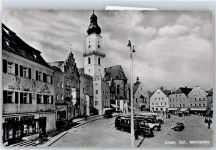 93413 W8490 Cham , Oberpf - Marktplatz