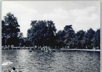Beuthen O.S. Bytom Foto AK Schwimmbad AKU1