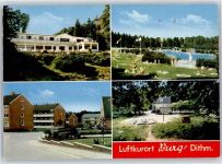 25712 W2224 Burg (Dithmarschen) - Gasthaus, Siedlung, Freibad