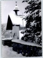 83707 W8182 Bad Wiessee - Kirche im Winter