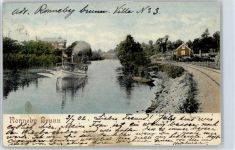 Ronneby Brunn - Fluss, DAmpfer