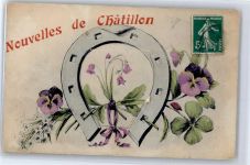 92320 Chatillon Gebrauchsspuren Leporello, Hufeisen