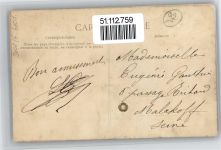 92320 Chatillon Gebrauchsspuren Leporello, Hufeisen