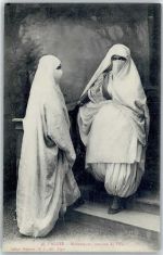 junge Frau mit Schleier Arab. Volkstyp