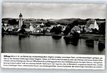 88353 W7964 Kißlegg - Kirche, Ortsansicht