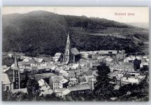 53937 W5372 Gemünd , Eifel - Kirche, Ortsansicht, Eifel