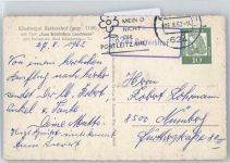 65779 W6233 Rettershof , Taunus - Landpoststempel