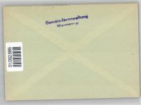 38440 W3180 Warmenau - Landpoststempel
