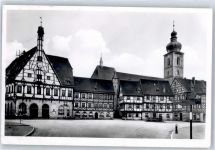 91301 W8550 Forchheim , Oberfr - Rathaus, St. Martin