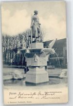 25813 W2250 Husum , Nordsee - Asmus-Woldsenbrunnen
