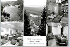99885 O5806 Luisenthal , Thür - FDGB-Erholungsheim Adolf Deter, Ohratalsperre