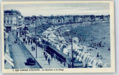 85100 Les Sables-d'Olonne - Le Remblai et la Plage