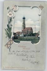 84137 W8313 Vilsbiburg Künstlerkarte Pfarrkirche verziert