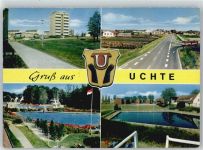 31600 W3079 Uchte - Schwimmbad , Hauptstrasse
