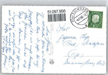 95326 W8650 Kulmbach - Schloß, Ortsansicht