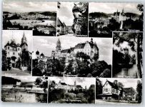 72488 W7480 Sigmaringen - Ortsansicht, Schloß, Strandbad